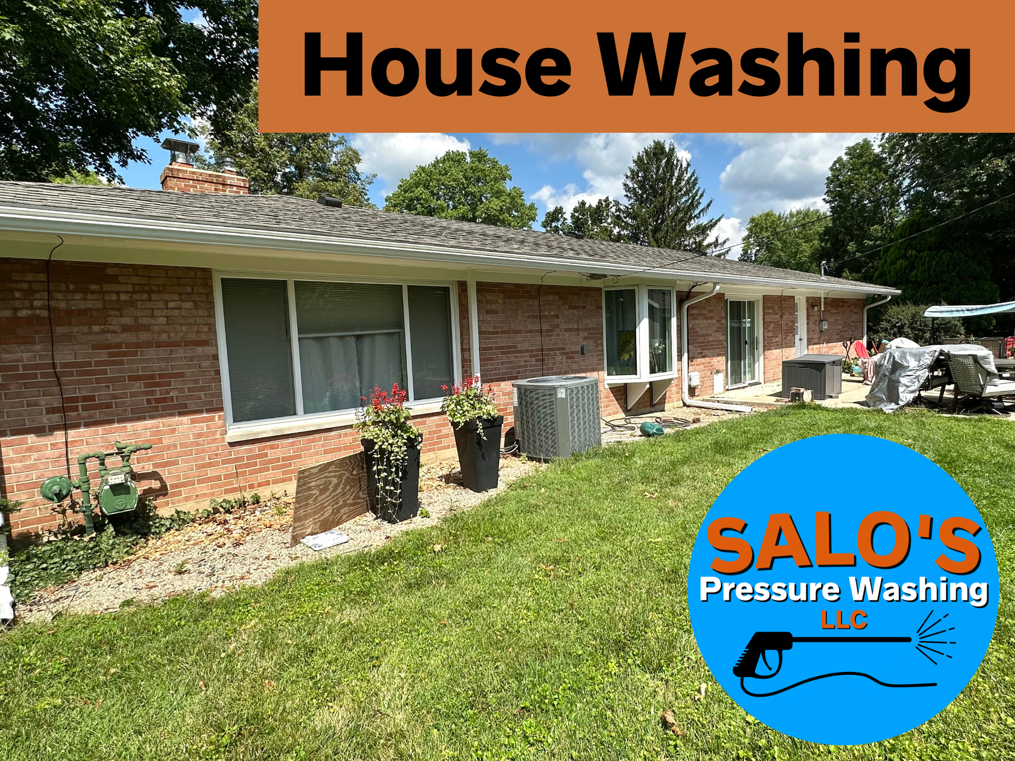 Superb House Washing and Power Washing in Kettering, Ohio